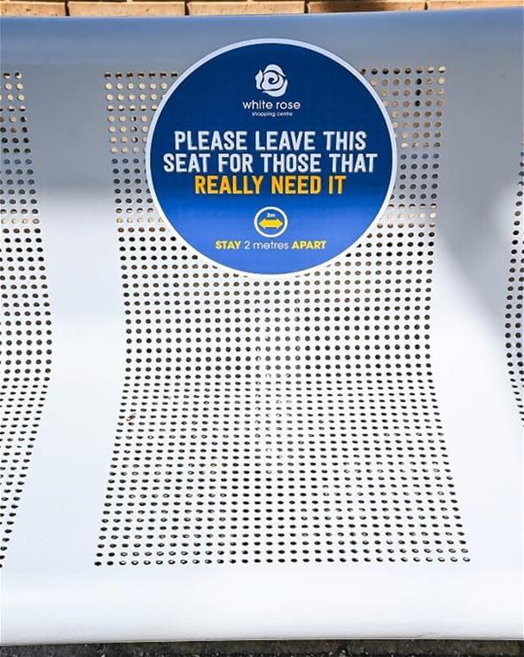Reminder Vinyl on Chair Backrest
